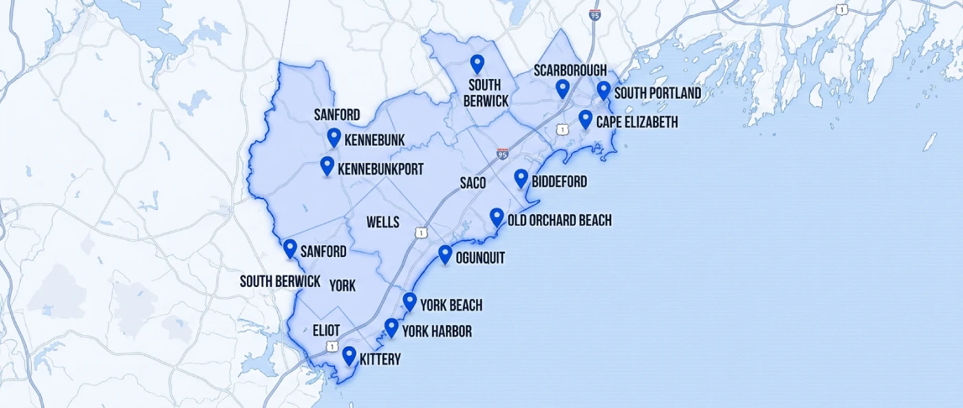 Putnam Coastal Painting Google Maps location - Kennebunk Maine