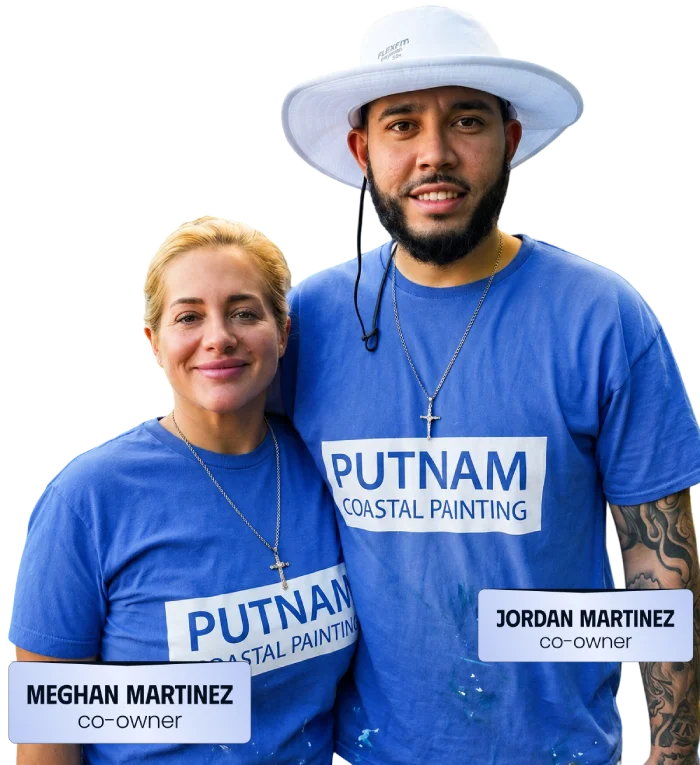 Meghan and Jordan Martinez - Putnam Coastal Painting York County Maine