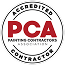 PCA Accredited Contractor logo - Putnam Coastal Painting Maine